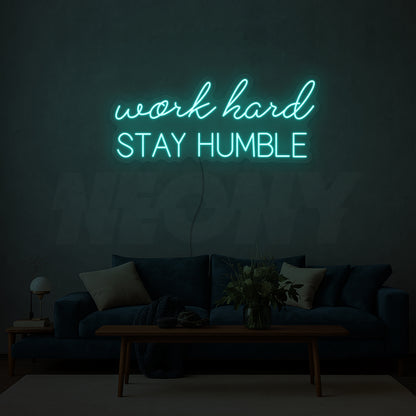Work hard